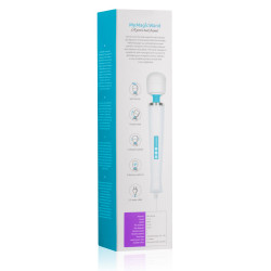 My Magic Wand Vibromasseur My Magic Wand - Tête 58mm Bleu